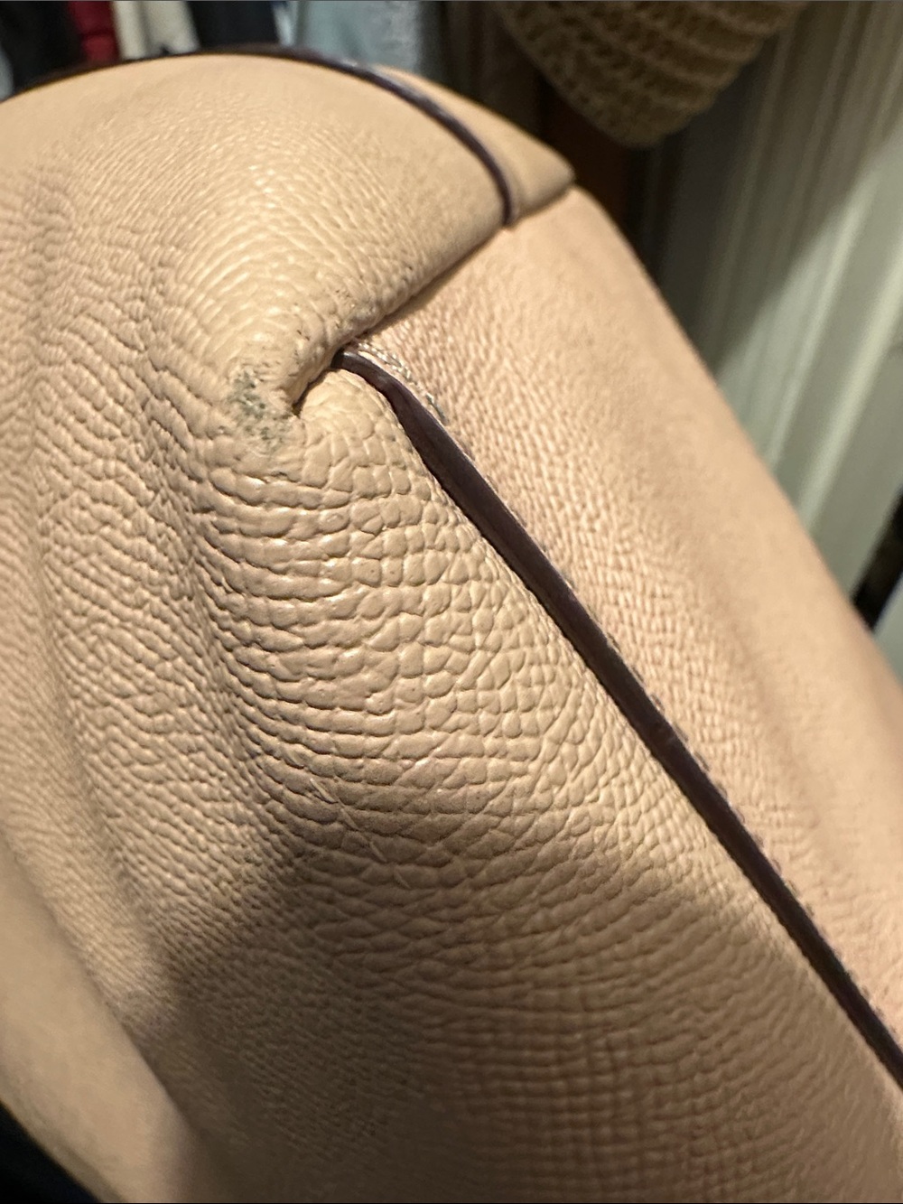 Coach Large City Tote in Blush, Excellent Used Condition - Picture 13 of 15